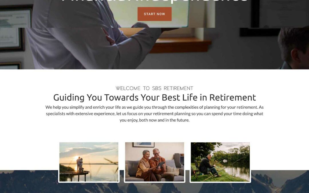 Wealth & Retirement Planning Website Design