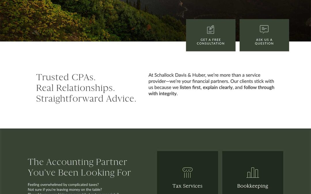 CPA Custom Website Design