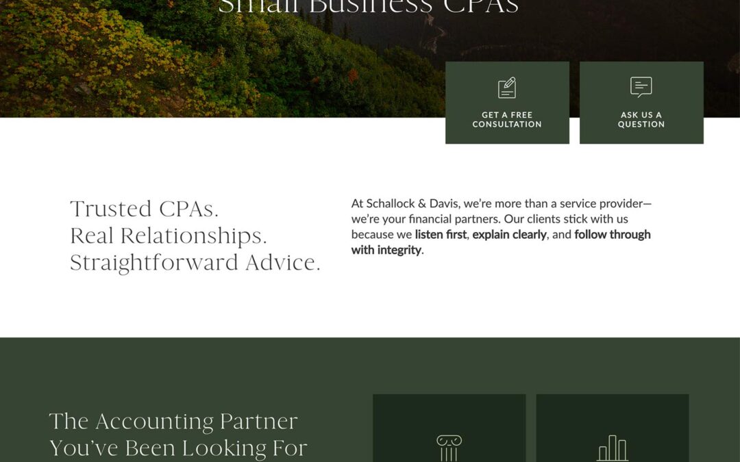CPA Custom Website Design