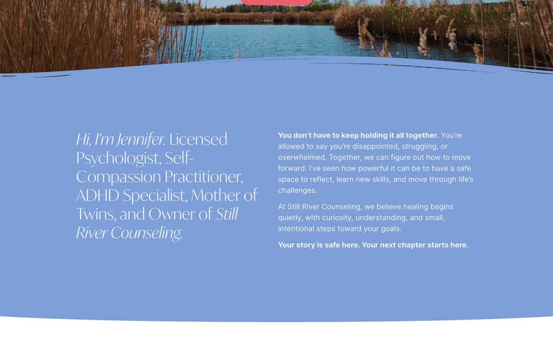 Counseling Practice Custom Website Design