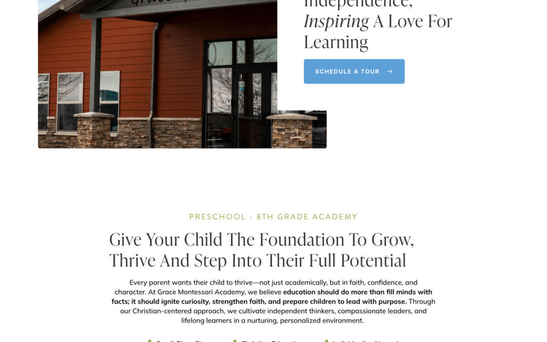 Christian Montessori Education